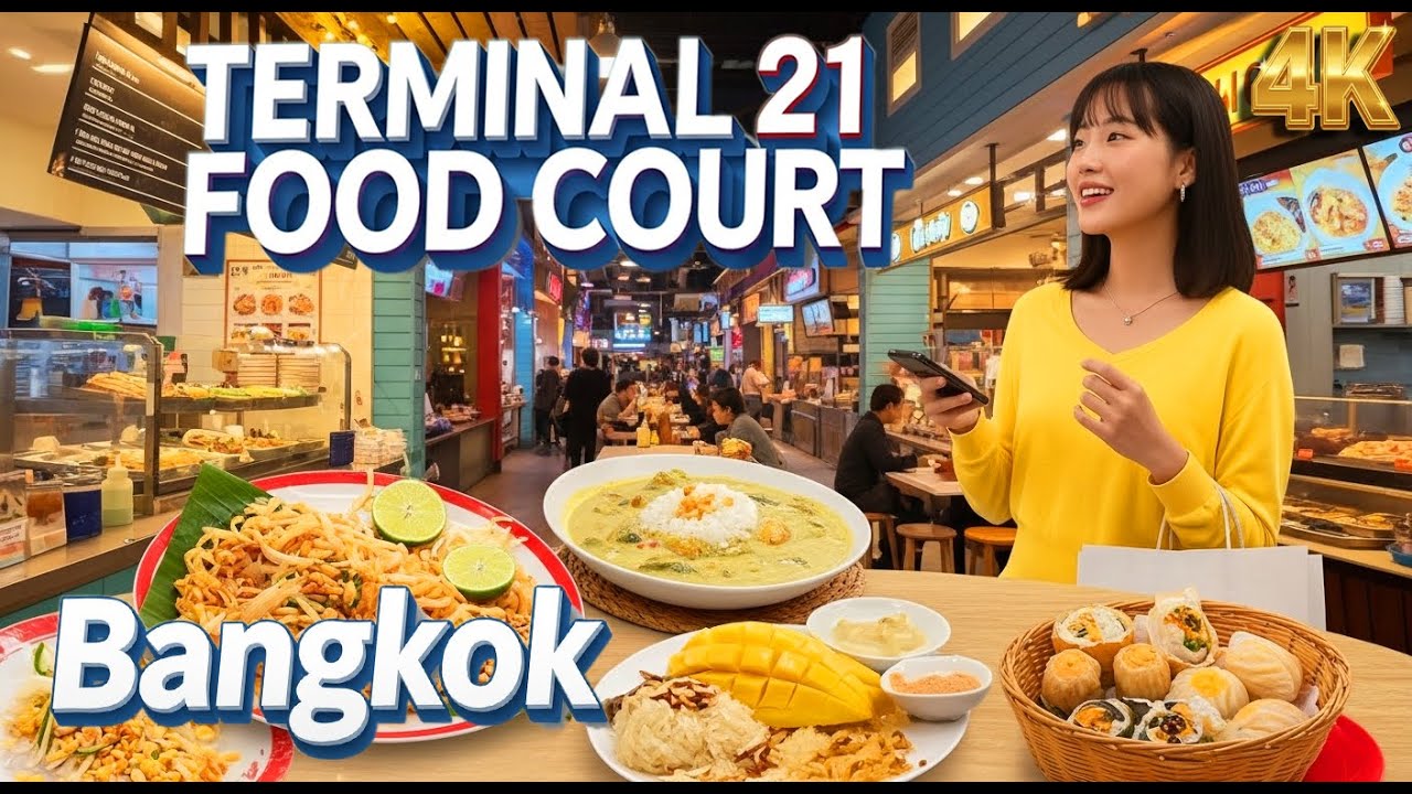 😲 You Won’t Believe How Cheap This Street Food Is at Terminal 21 Bangkok! 🍜🇹🇭