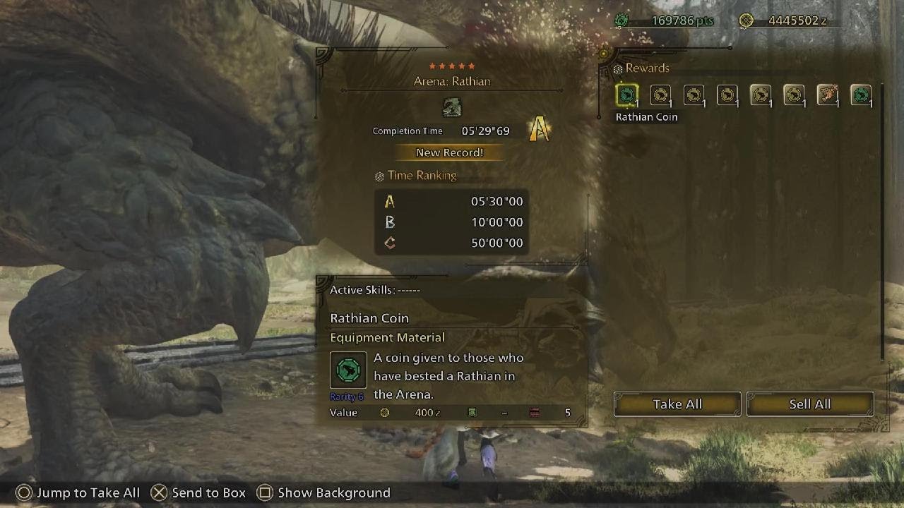 Monster Hunter Wilds - Hammer vs. Rathian (Arena Challenge)