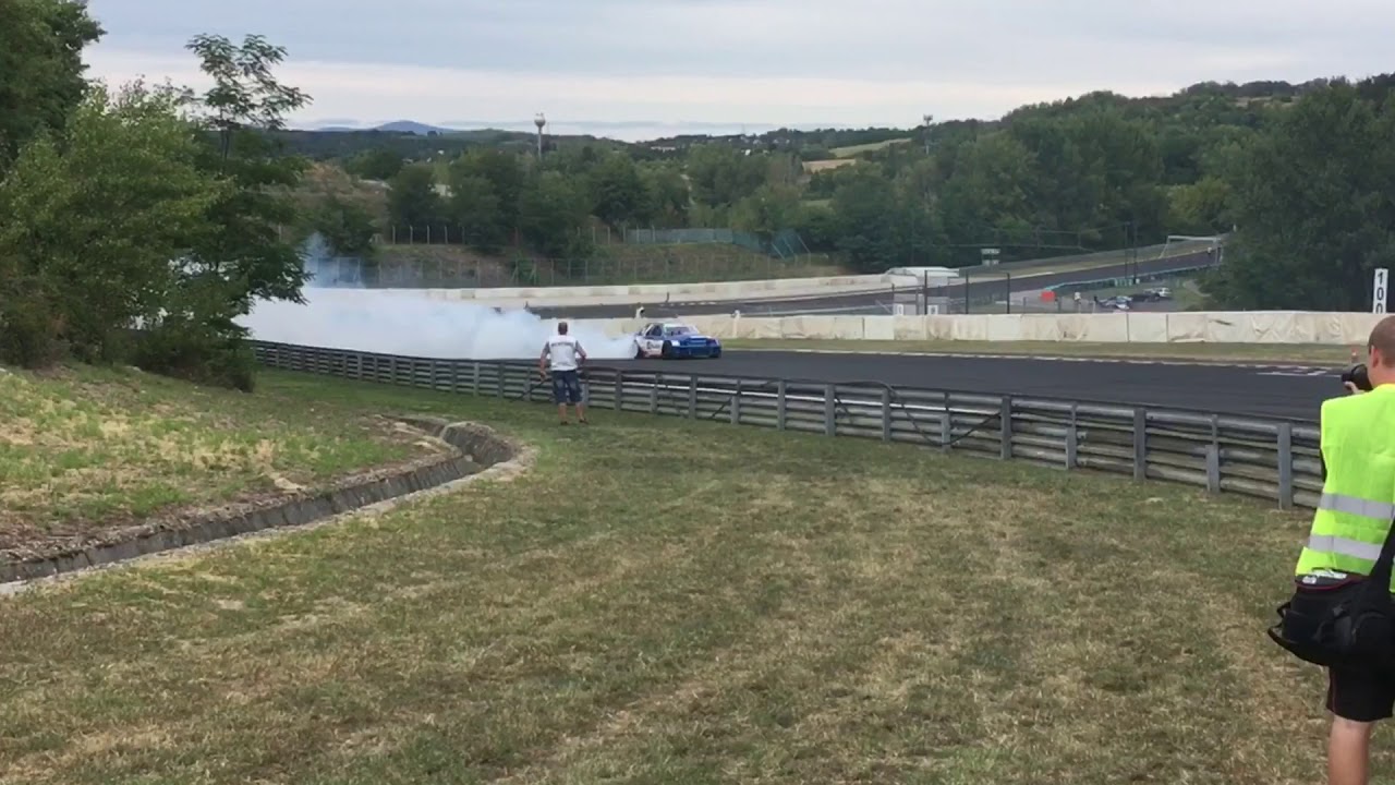 INSANE FORD SIERRA TURBO DRIFTING AT HUNGARORING - Markom Racing Team