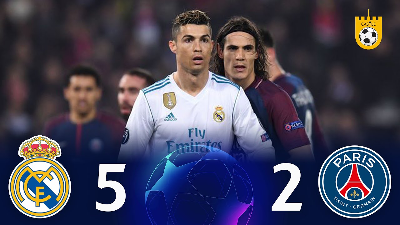 Highlights ( Real Madrid 5 - 2 Psg ) - Ronaldo destroys Paris and kills Neymar's dreams 💥⚡😱