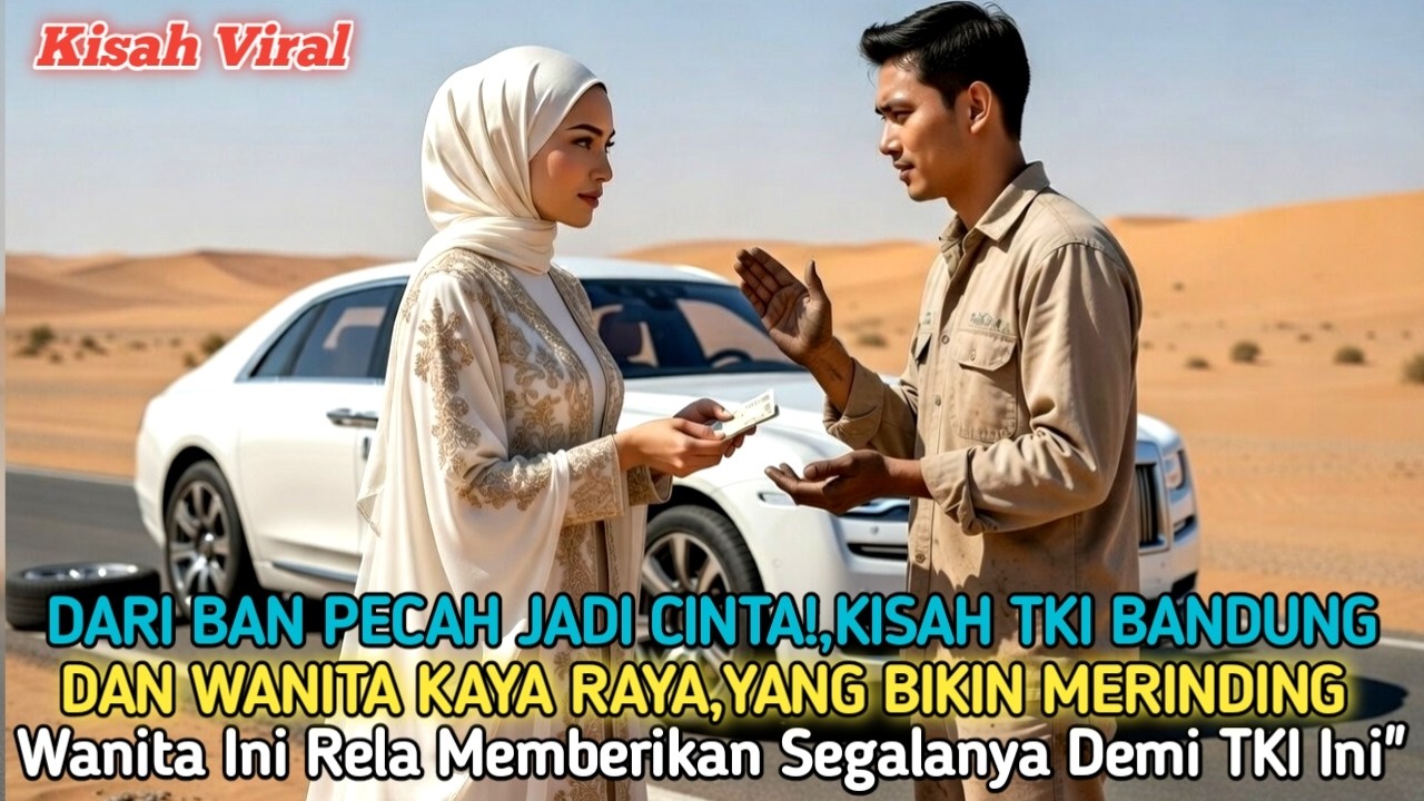 Dari Ban Pecah Jadi CINTA! Kisah TKI jawa barat dan Wanita Sultan Yang Bikin Merinding