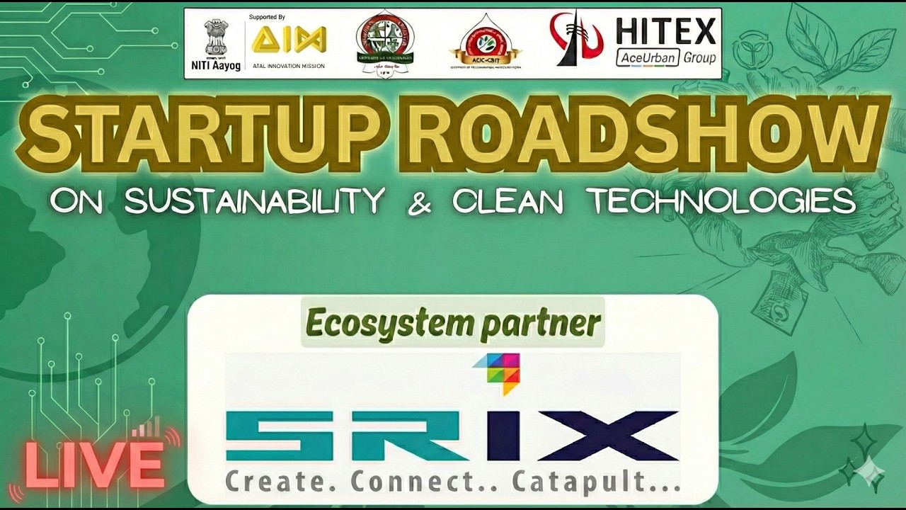 Eco Sustain Expo 2026 Startup Roadshow | CleanTech, Climate & Sustainability Innovations