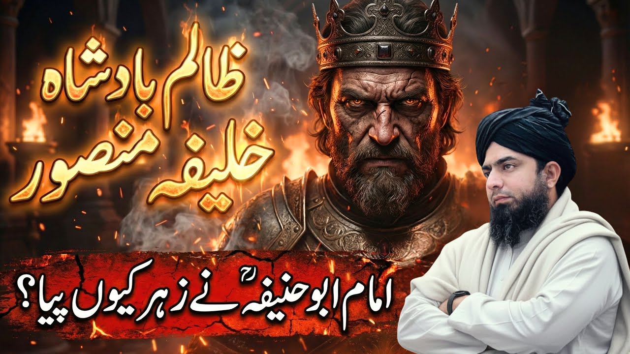Waqiya Imam Abu Hanifah رح ke Zeher Peene ka | History Of Banu Abbas | Engineer Muhammad Ali Mirza