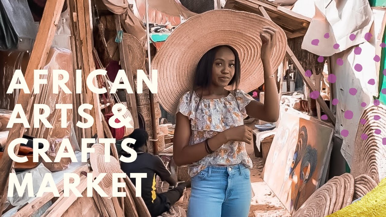THE BIGGEST AFRICAN ARTS AND CRAFTS MARKET IN ABUJA NIGERIA. TOUR THIS ARTS CENTER WITH ME
