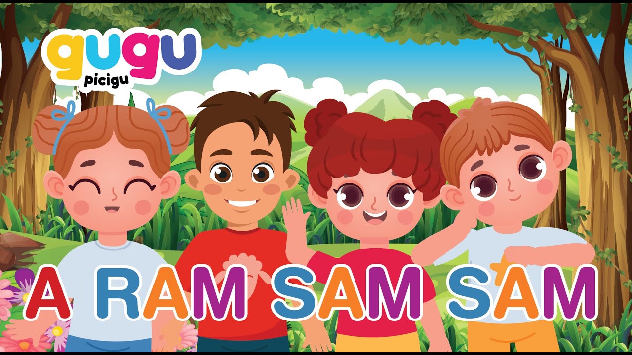 A Ram Sam Sam | Nursery Rhymes & Kids Songs | Gugu Picigu