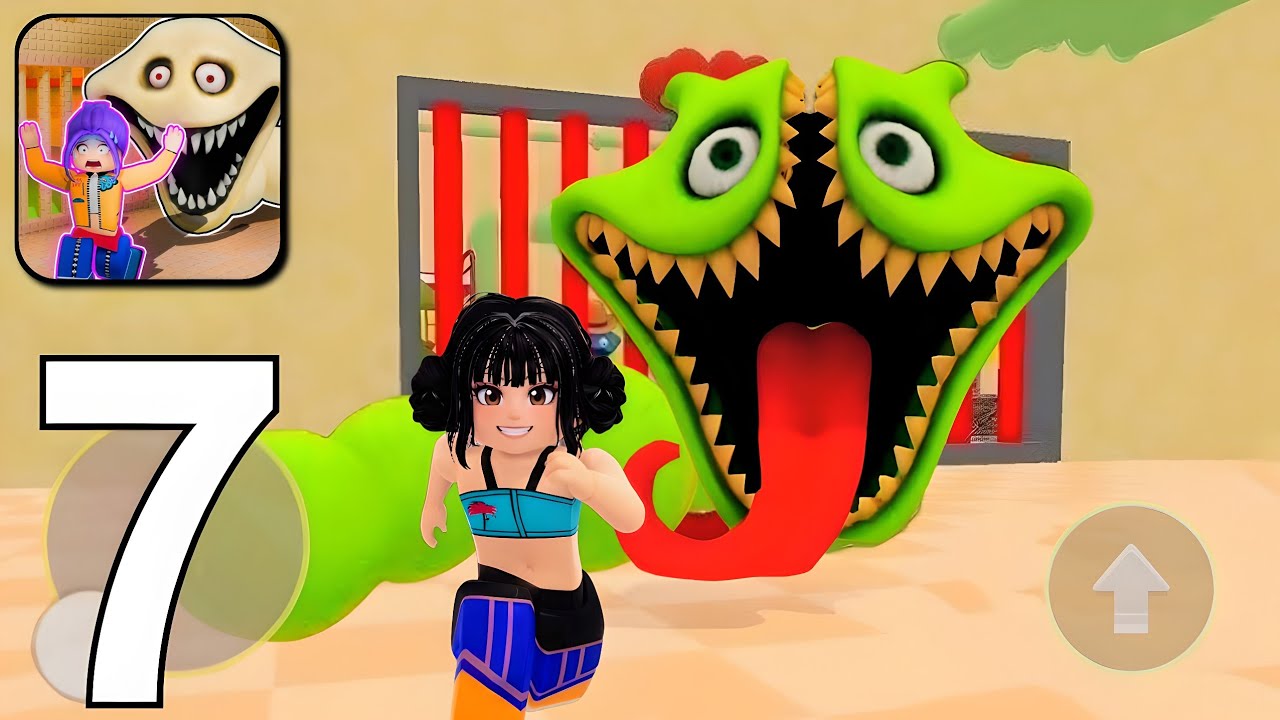 Worm Prison Escape Obby - Gameplay Walkthrough Part 7 - Brainrot Prison Escape Obby (Android,iOS)