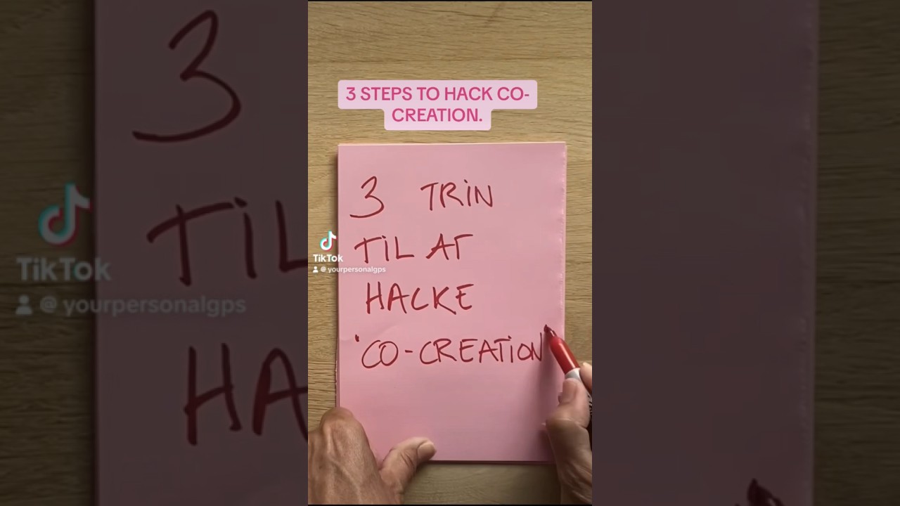HOW TO HACK CO-CREATION 