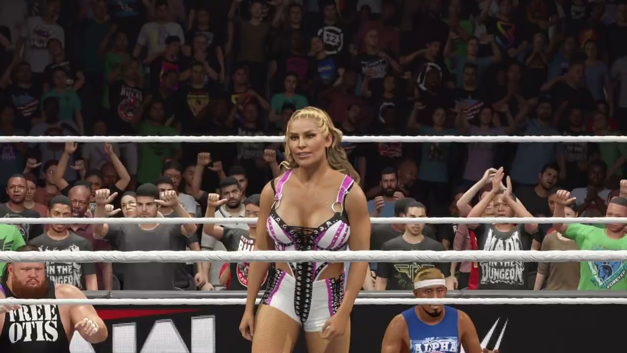WWE 2K25  - Maxxine Dupri vs. Natalya
