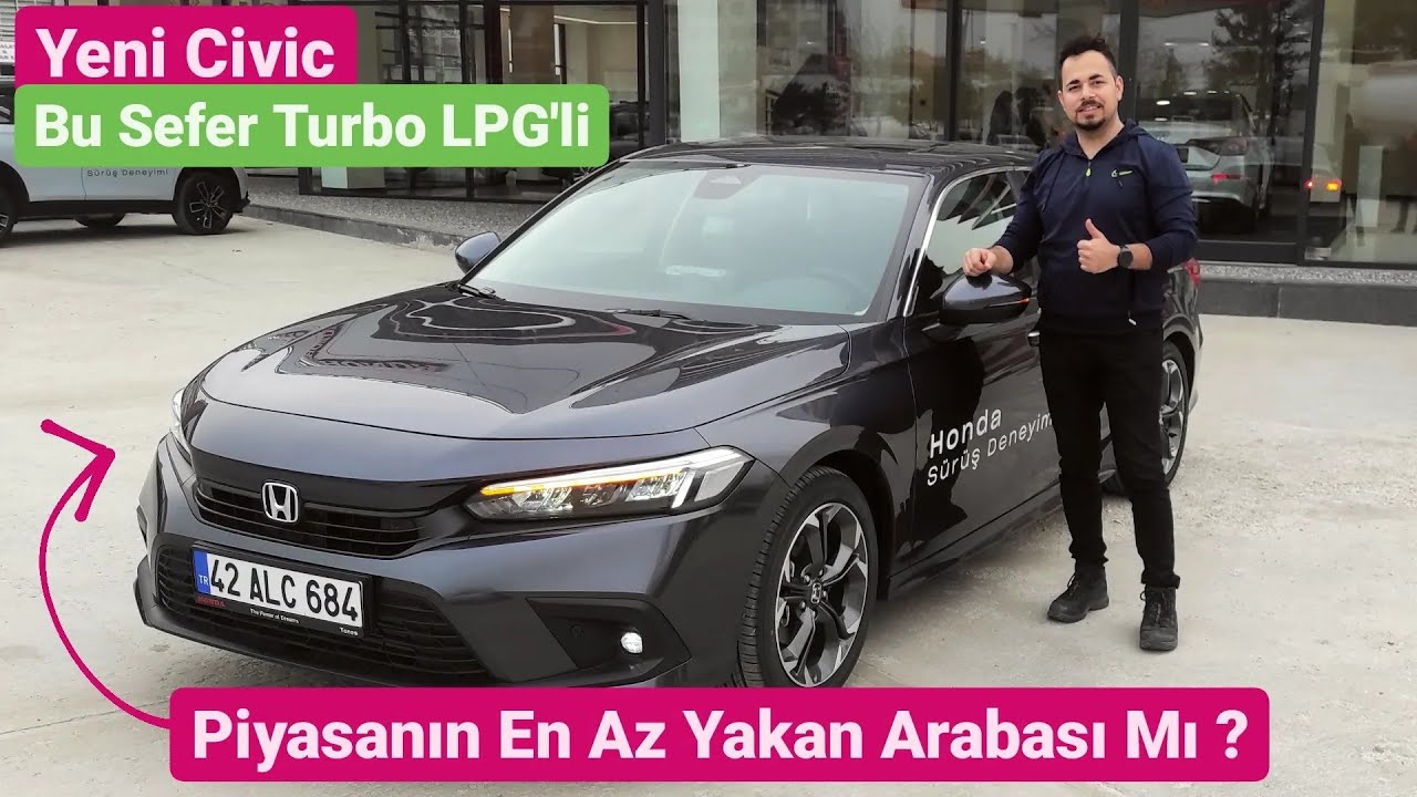 Honda Civic 2022 LPG İnceleme / 1.5 Turbo LPG / Yeni Civic Eco Executive Nasıl ? Alınır mı ?