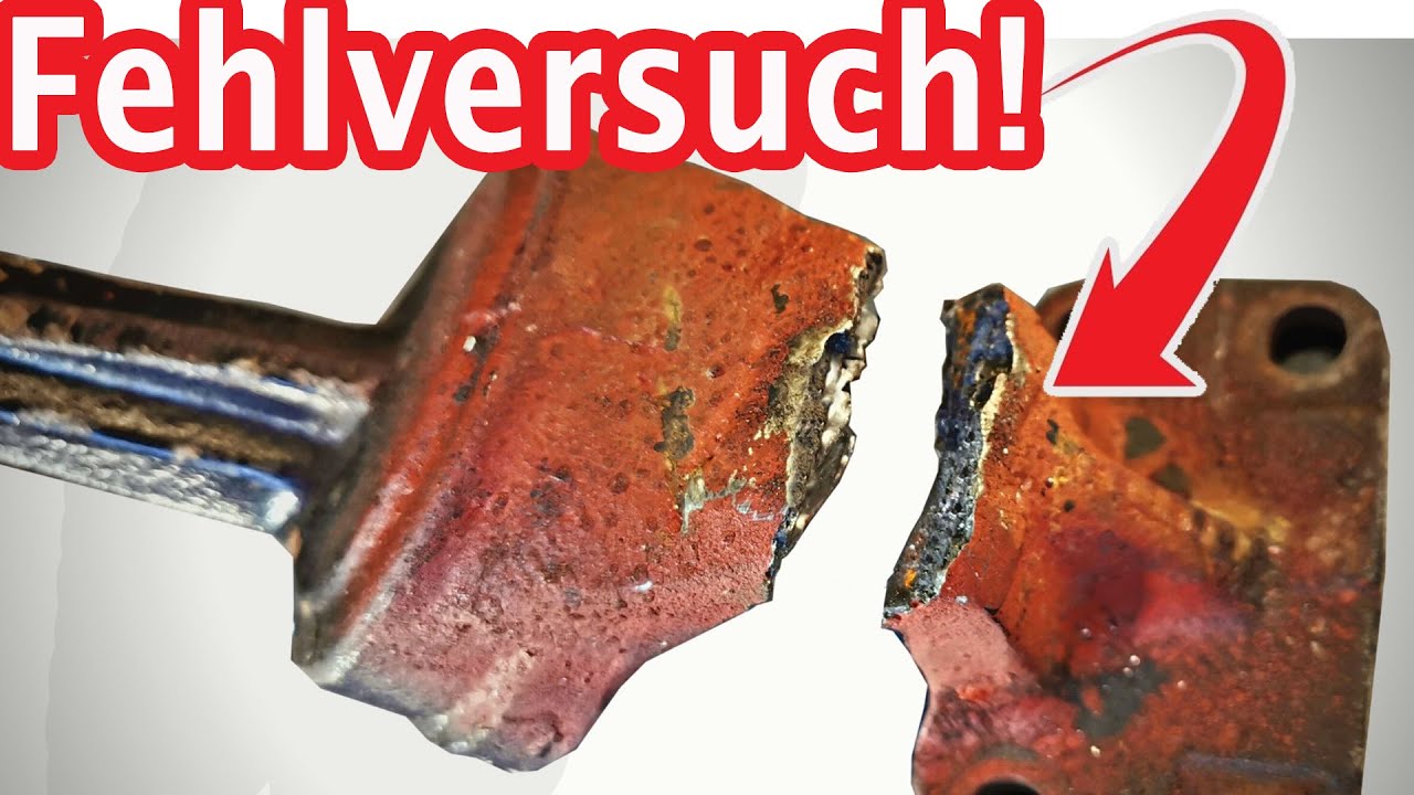 SO solltest Du Guss schweißen!