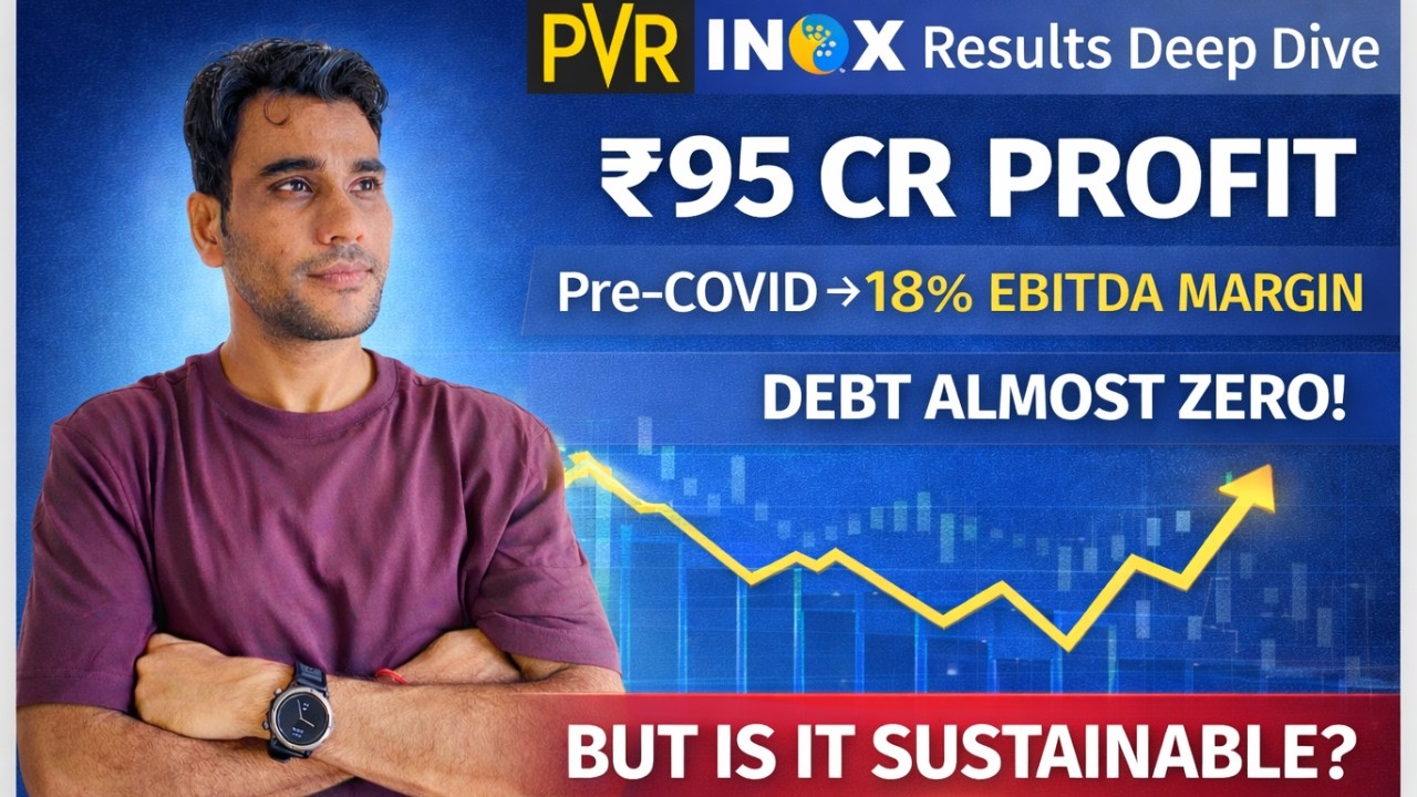 PVR INOX Q3 FY26 Results & Concall Analysis | Profit Up 70% , Zero Debt by FY26!