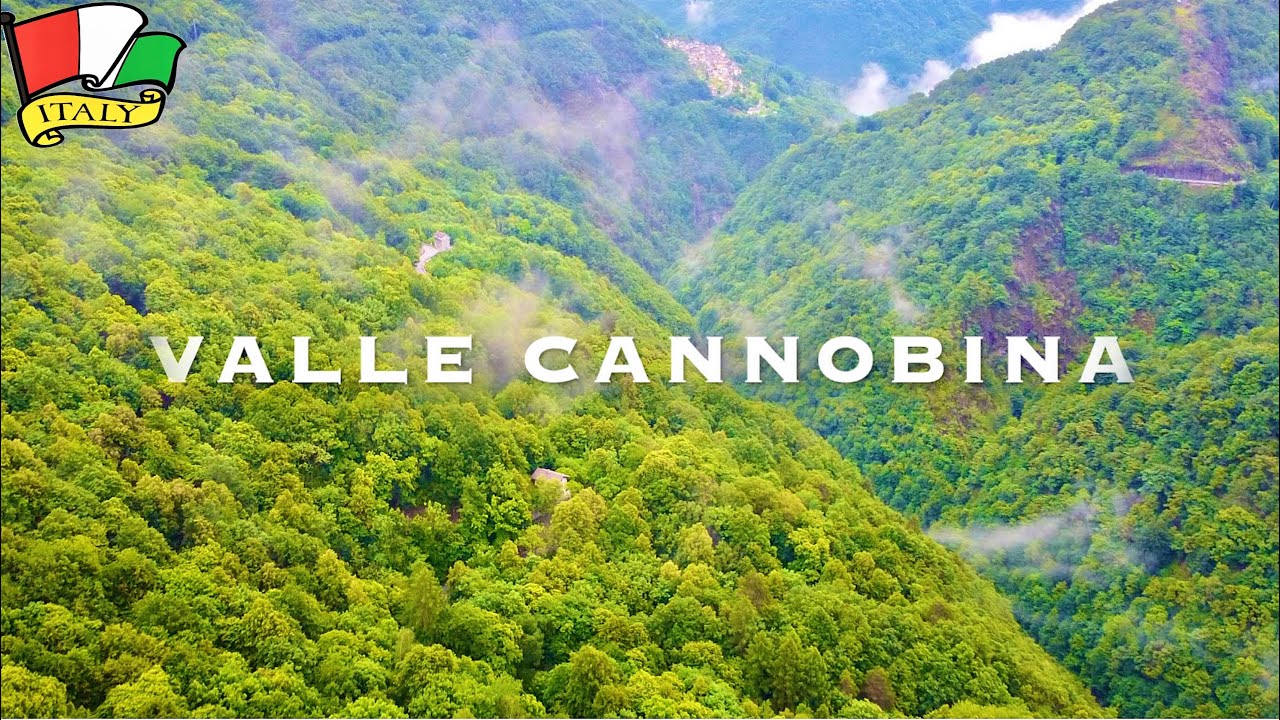 VALLE CANNOBINA RELAXING DRONE FOOTAGE | Valle Cannobina aus der Vogelperspektive
