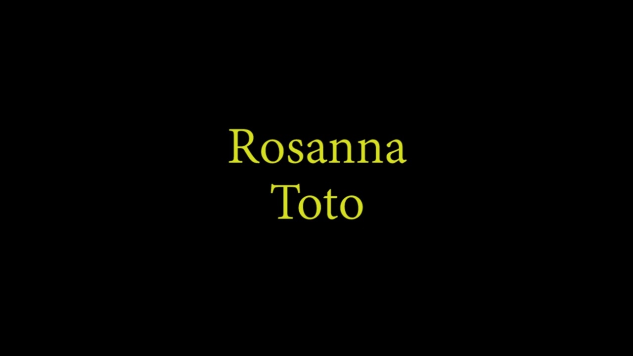 Rosanna   drumless