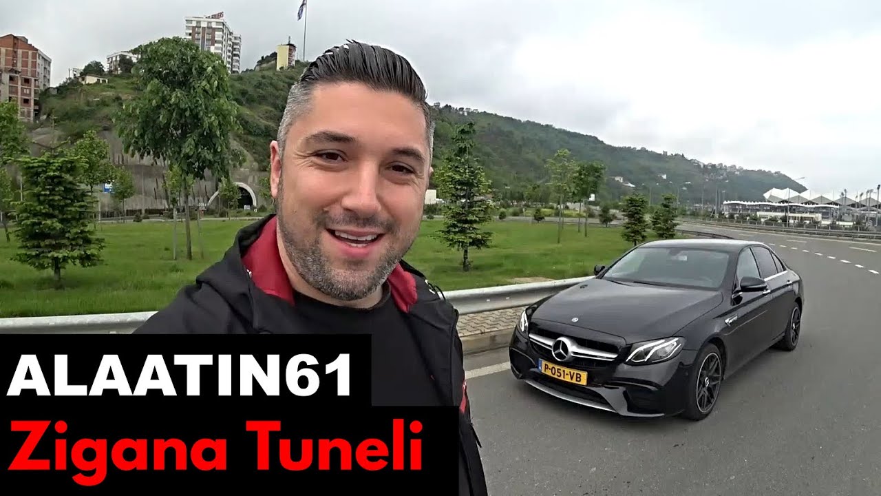 Mercedes E Serisi AMG - 14.5 Km Zigana Tuneli - TR Vlog Alaatin61