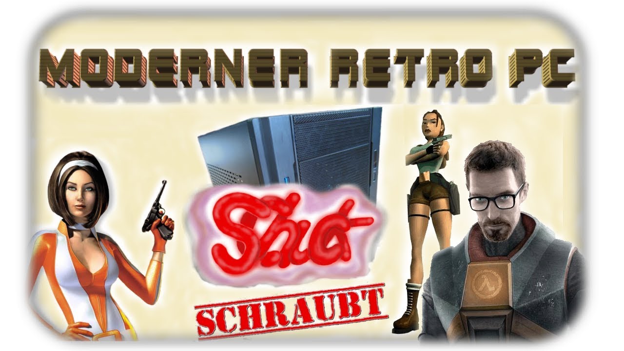 MODERNER RETRO PC 💻 SChuck schraubt 💻 Zusammenbau eines Retro PC's