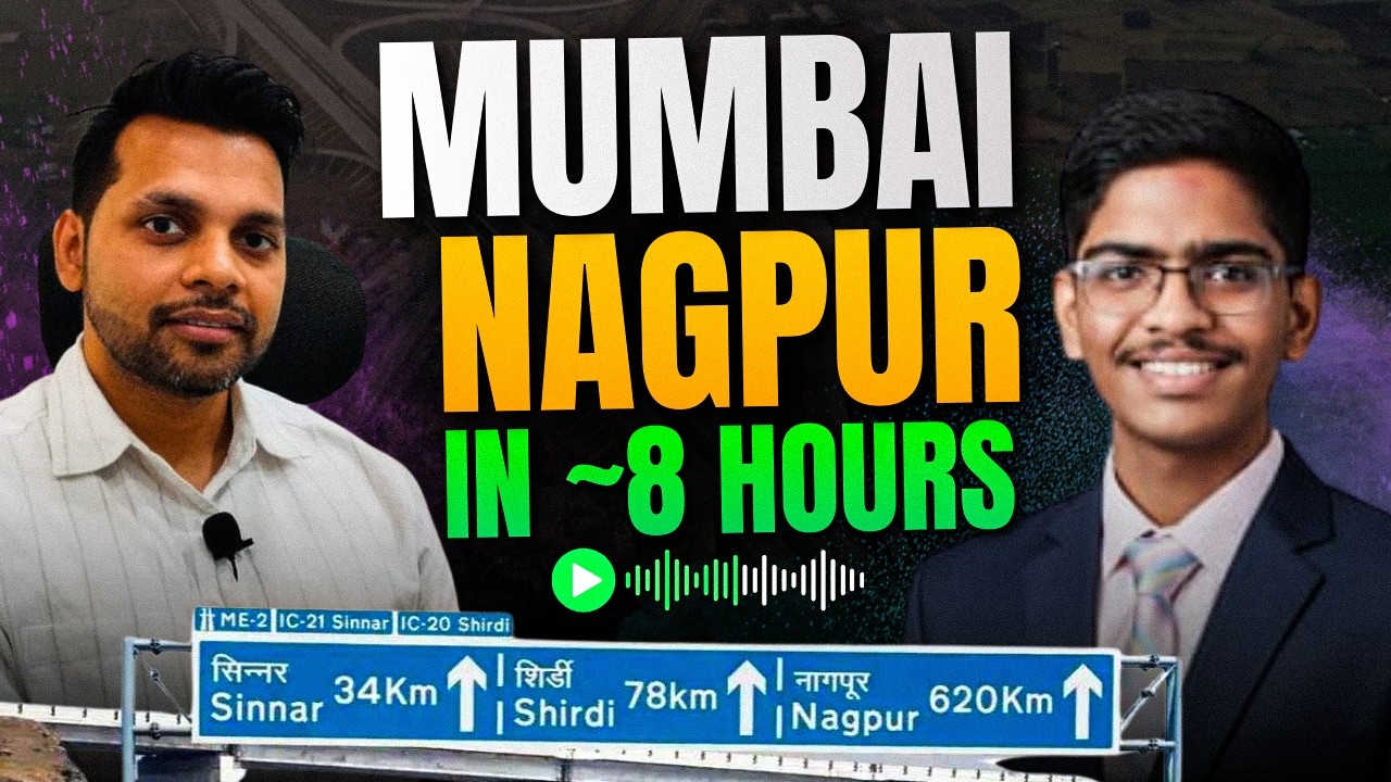 Get Your Mumbai - Nagpur Route Super Fast | Samruddhi Mahamarg | #godrejproperties #GodrejNagpur