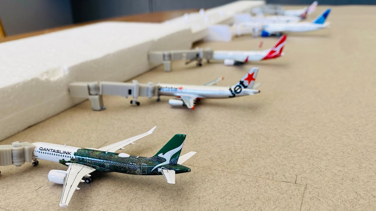ADELAIDE 1:400 Airport Update 2: 2 UPDATES IN 1