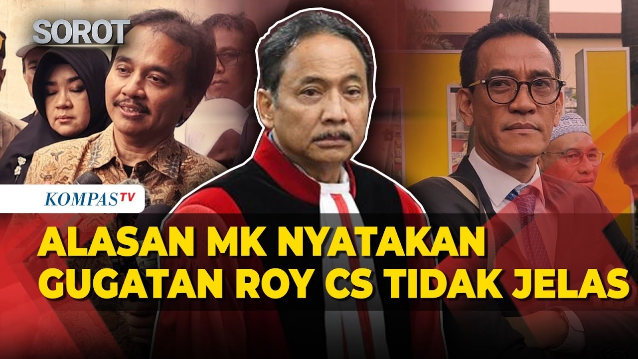 Gugatan Roy Suryo Cs ke MK Dinyatakan Tidak Jelas, Suhartoyo: Tidak Ada Argumentasi Konstitusional