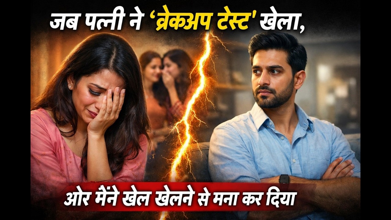 जब पत्नी ने ‘ब्रेकअप टेस्ट’ खेला, और मैंने खेल खेलने से मना कर दिया