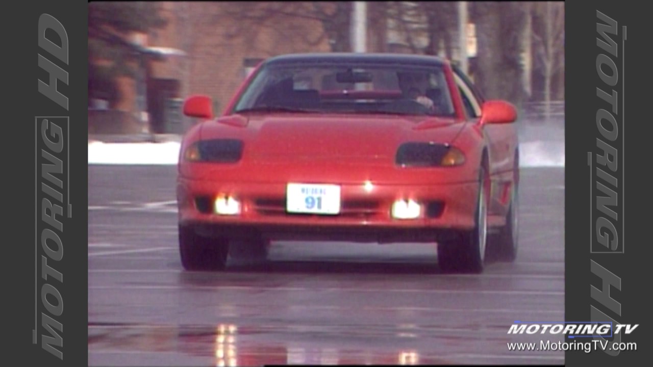 Throw Back Thursday:  Motoring 91 Episode 14 Dodge Stealth Test Drive