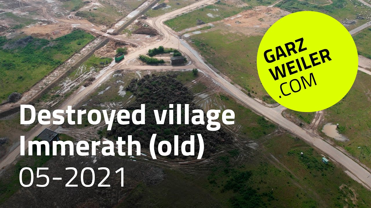Destroyed village - Immerath (old) - 05/2021 - Drone Footage - Garzweiler surface mine