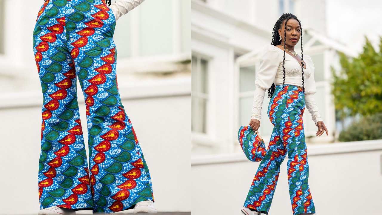 How to Sew FLARED PANTS | Detailed Pants Pattern & Sewing Tutorial | Kim Dave