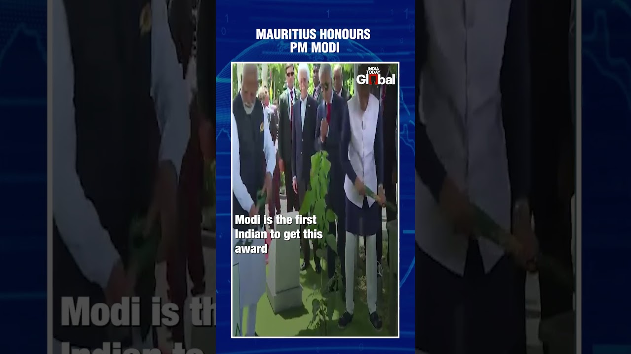 PM Modi Receives Mauritius&rsquo; Highest Honour | India-Mauritius Ties Strengthen