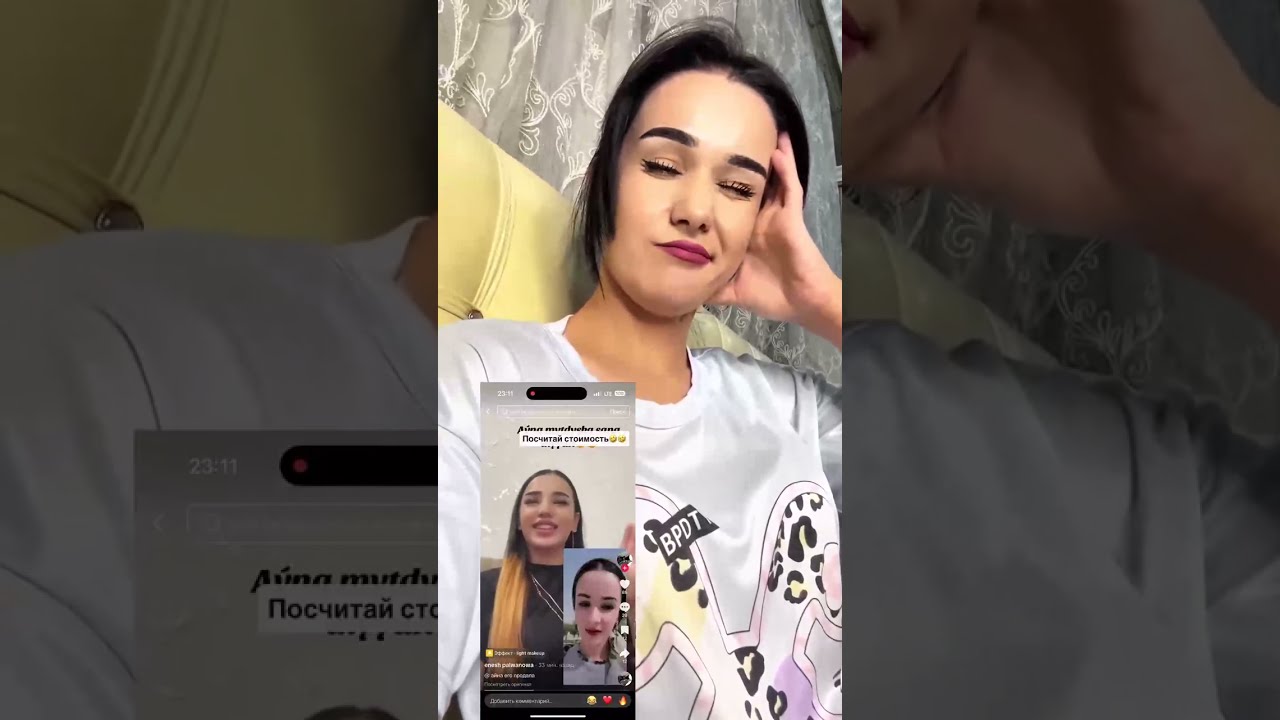 Ayna Gaday bilen Enes dawalasyar (Turkmen TikTok)