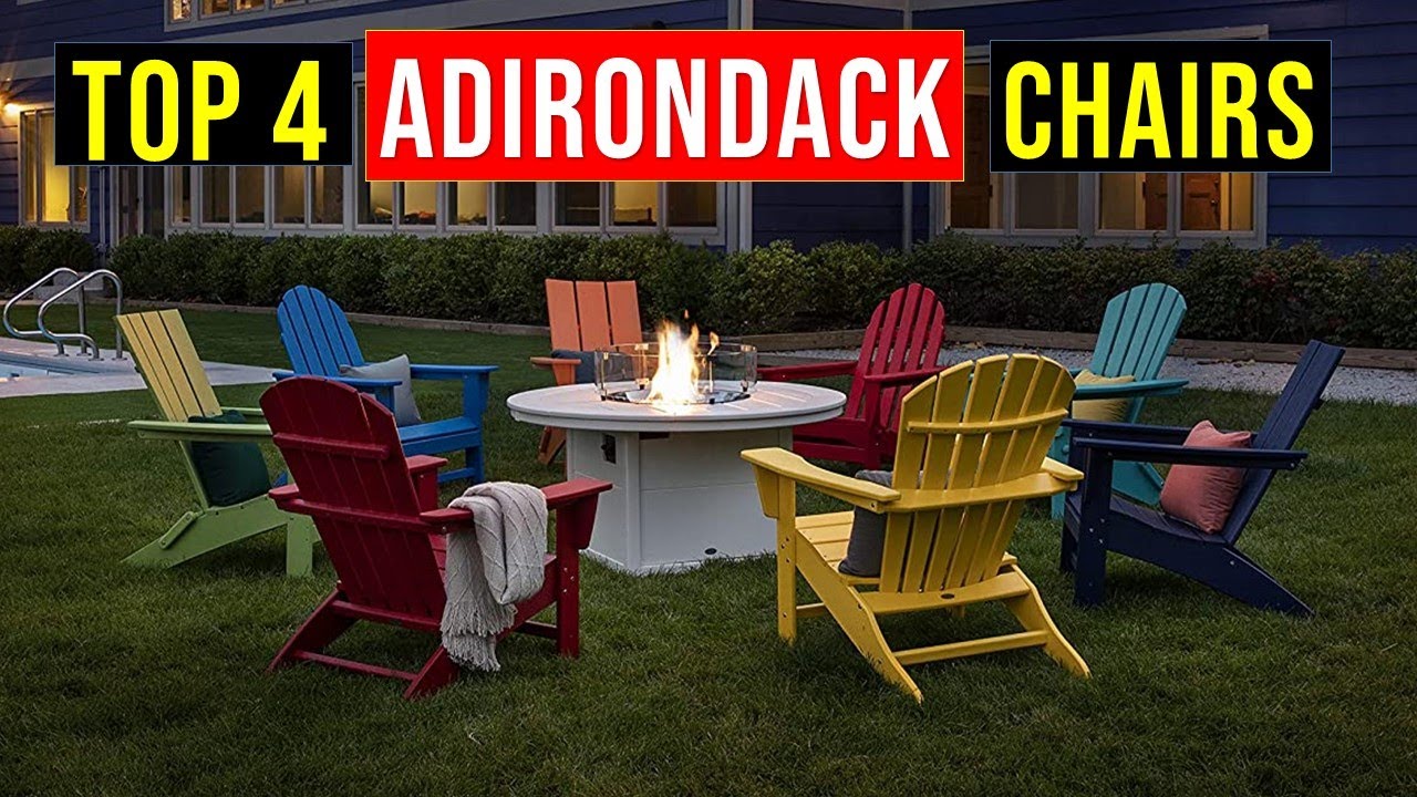 ✅ Top 4 Best Adirondack Chairs Reviews 2023 - The Best Adirondack Chairs in The World 2023
