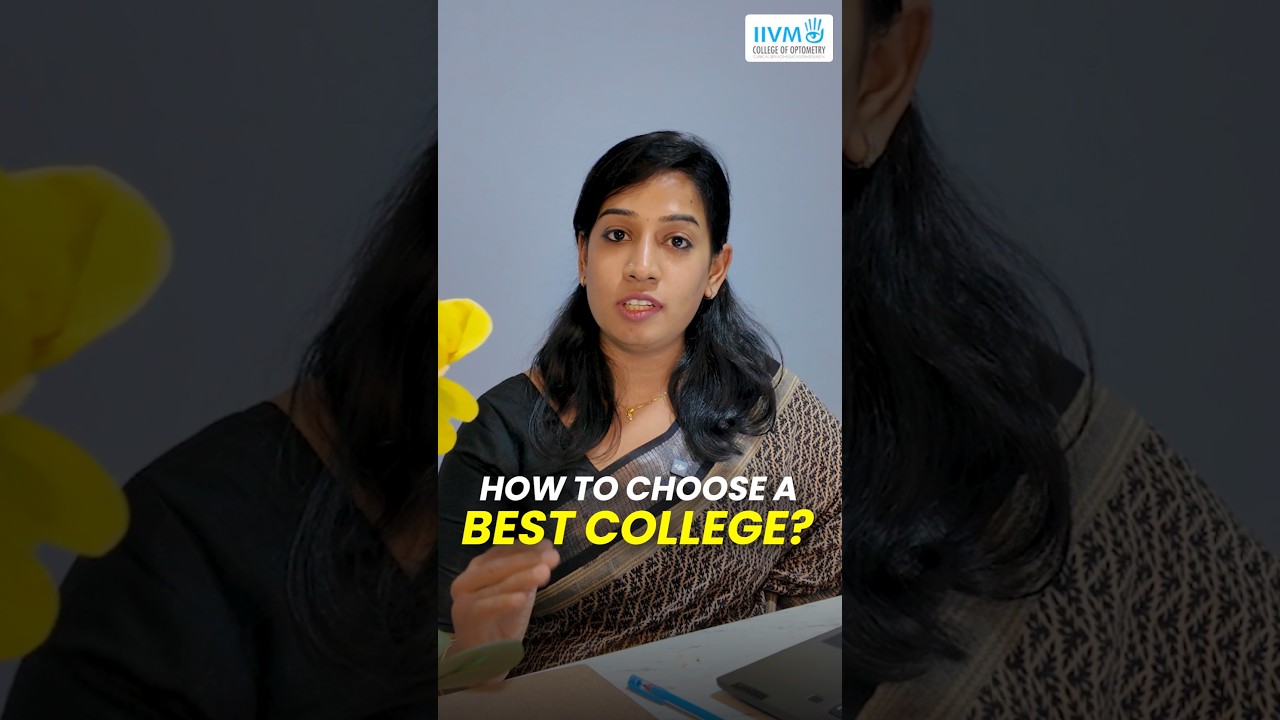 How to choose the best Optometry college ? #directadmission #admissioncounselling #optometry #iivm