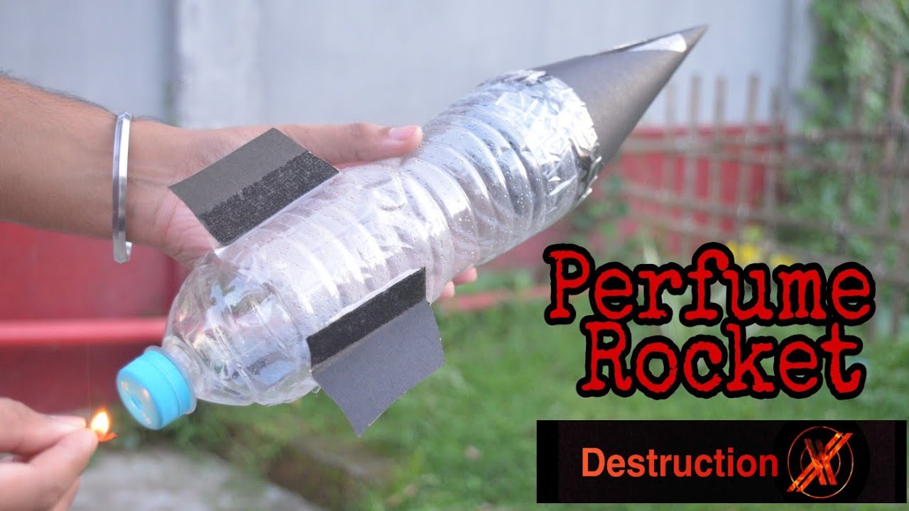 Как сделать ракету дома из пластиковой бутылки / самодельная ракета!!! DestructionX!!!