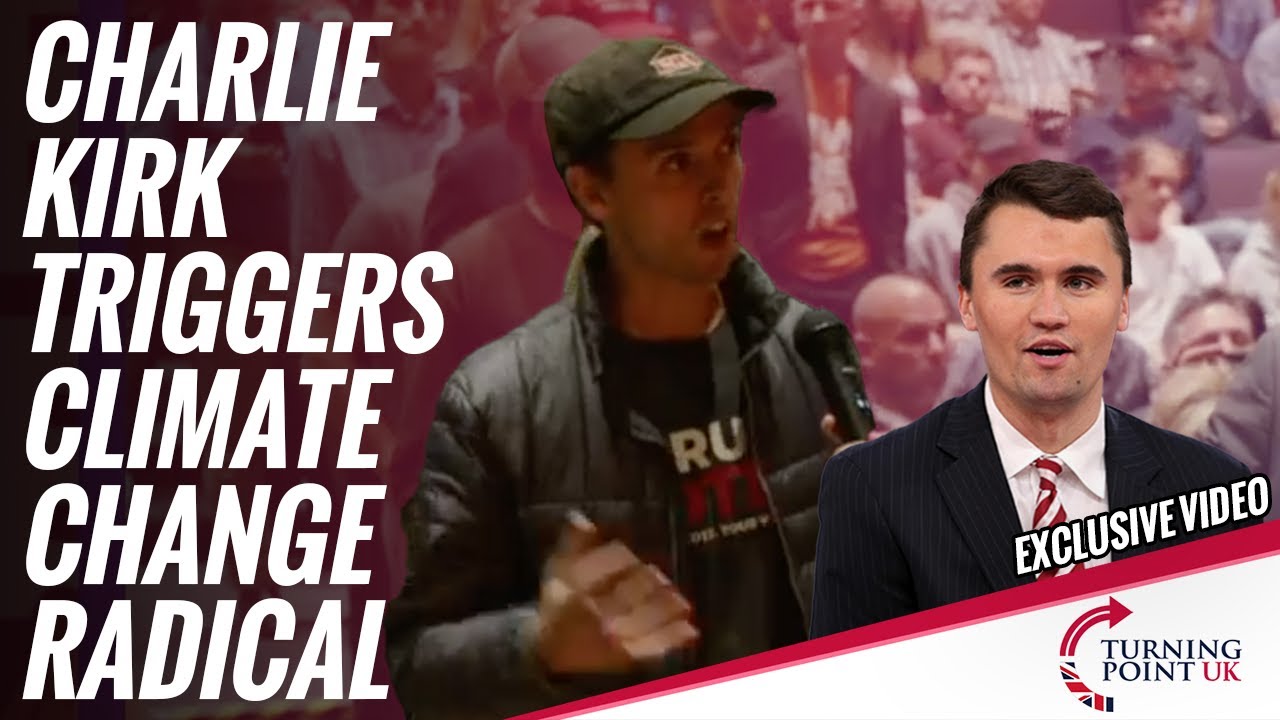 Charlie Kirk Triggers Climate Change Radical