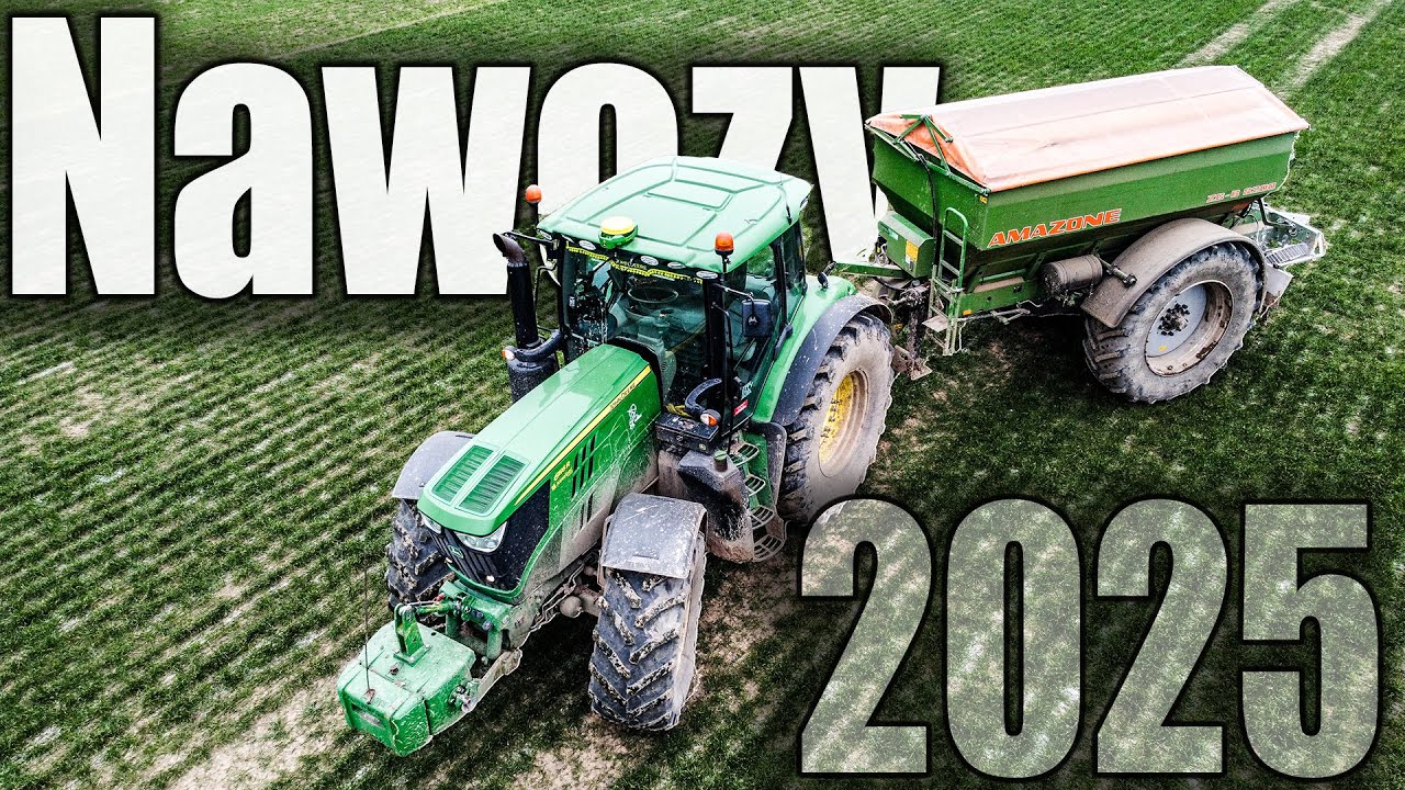 🚜100 TON NAWOZU - 18KM/H PO POLU🚜 WYRUSZYLIŚMY Z NAWOZAMI - WARUNKI DOPISAŁY ❄️🌥