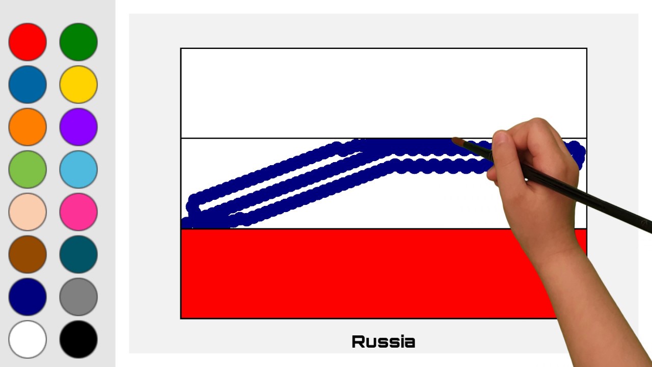 Flag of Russia - Europe