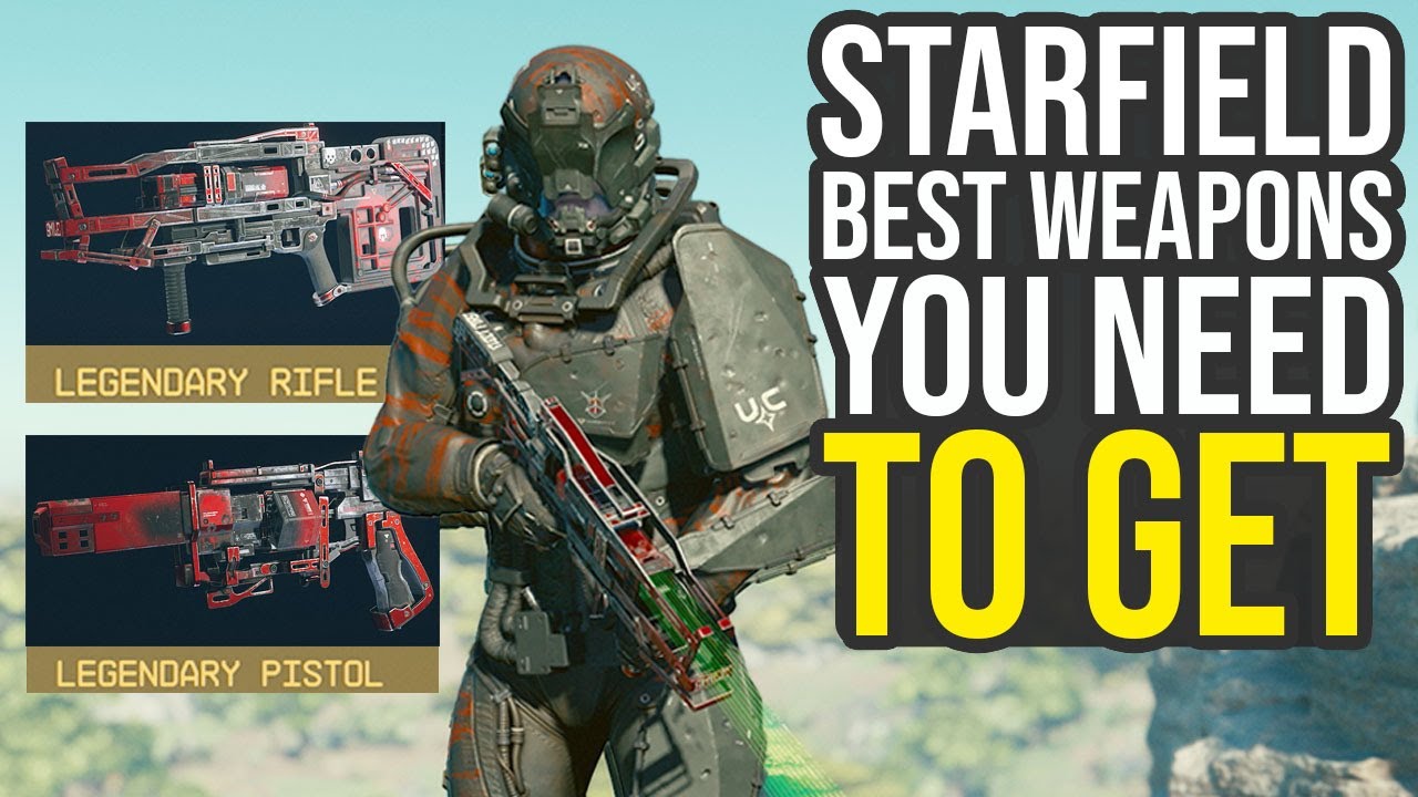 Starfield Best Weapons & Where To Find Them (Starfield Weapons)