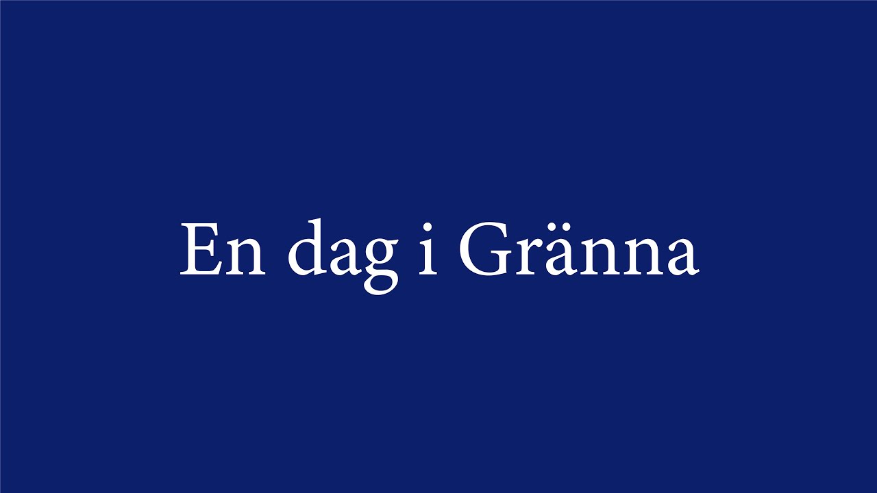 En dag i Gränna