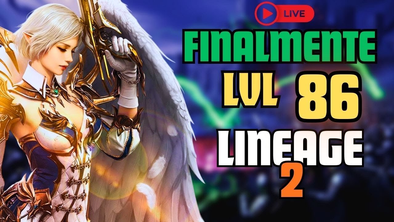 🔴 FINALMENTE LVL 86! Seven Signs + Subclasse | Lineage 2 Kosglad GoD (LIVE)