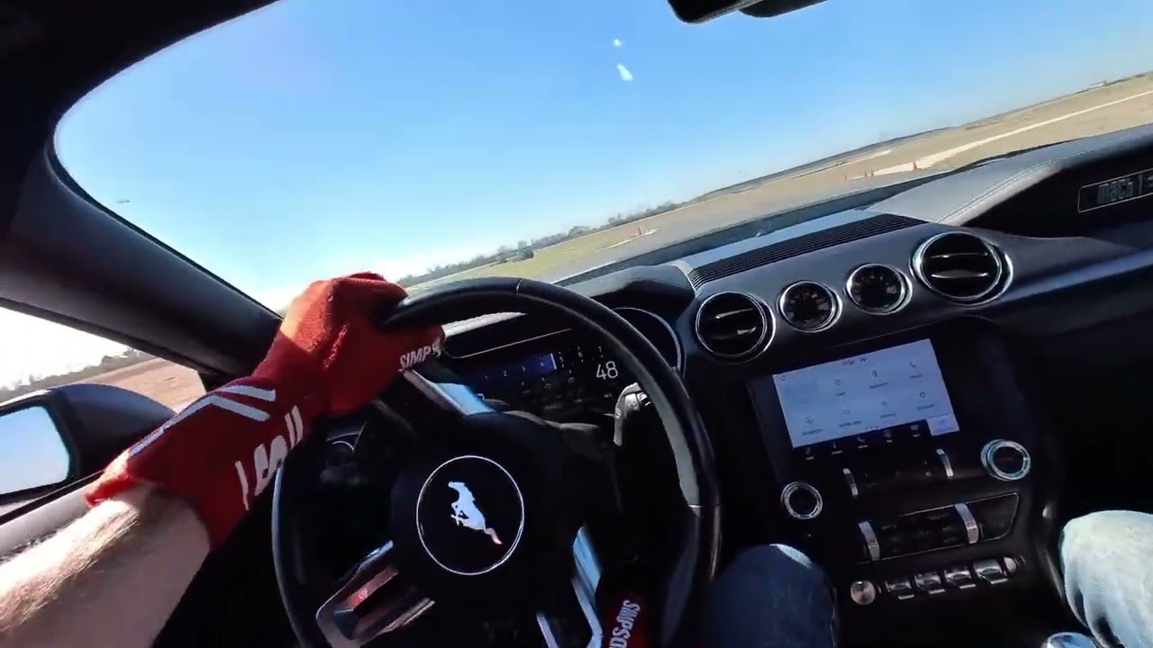Mustang Mach 1 MSRH-CW TDE Instructor Ride-Along