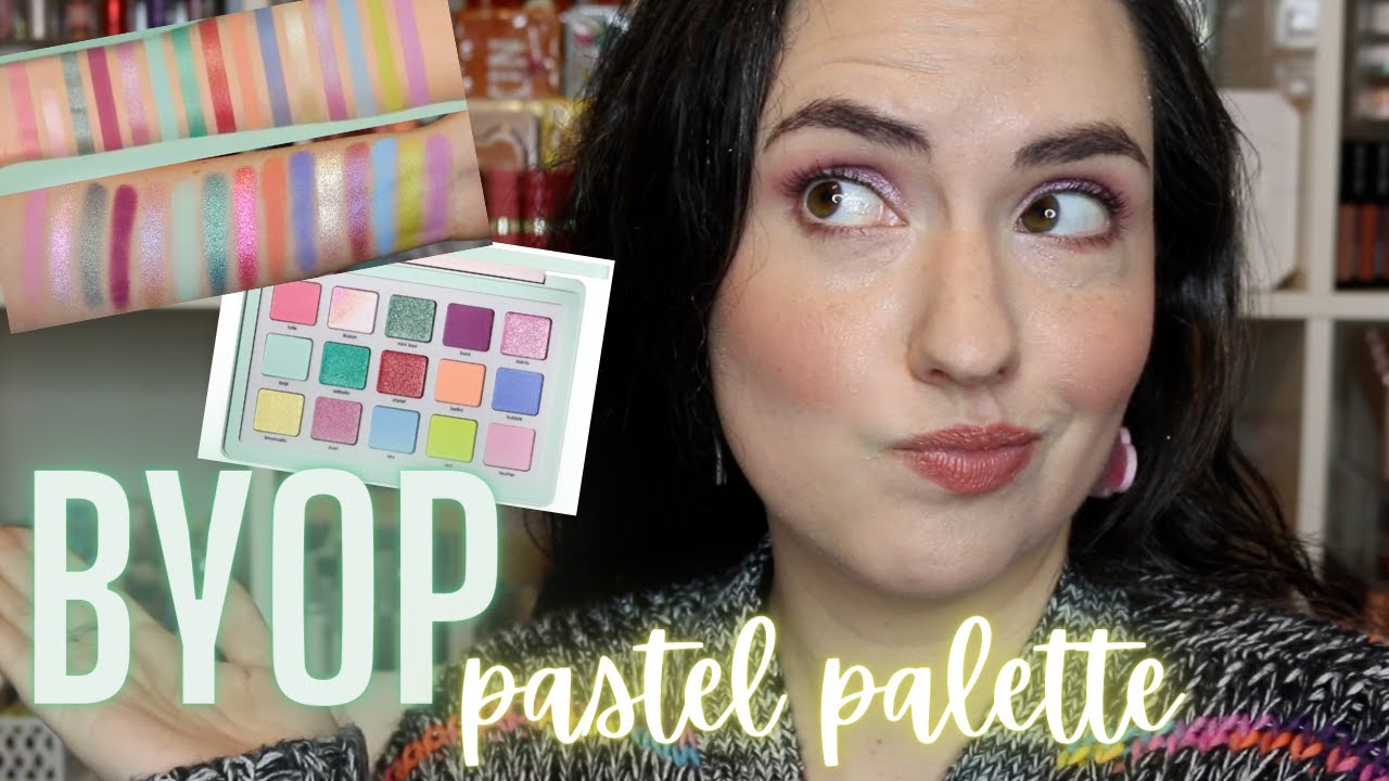 BYOP with Me Inspired by Natasha Denona Pastel Palette | Build Your Own Custom Palette