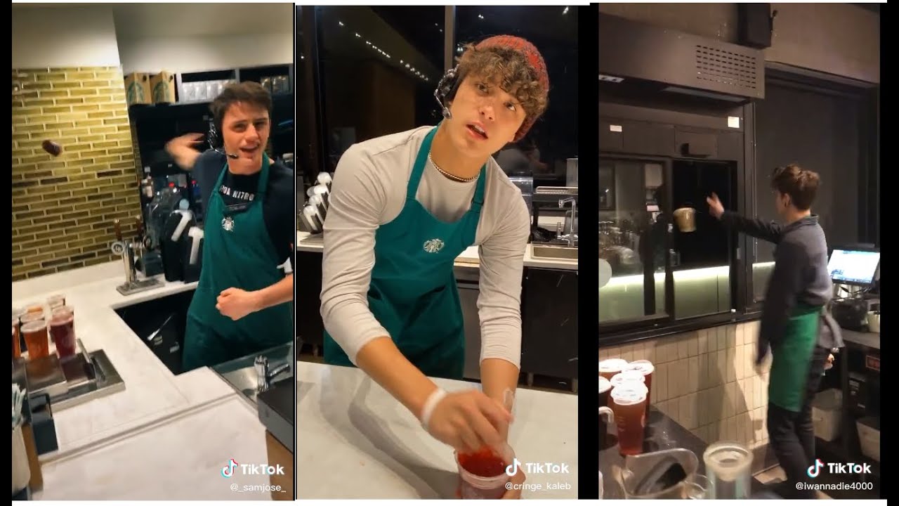 Customers at Starbucks - Tik Tok
