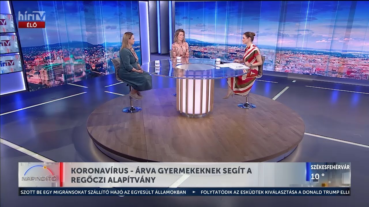 Napindító – Koronavírus – árva gyermekeknek segít a Regőczi Alapítvány - HÍR TV