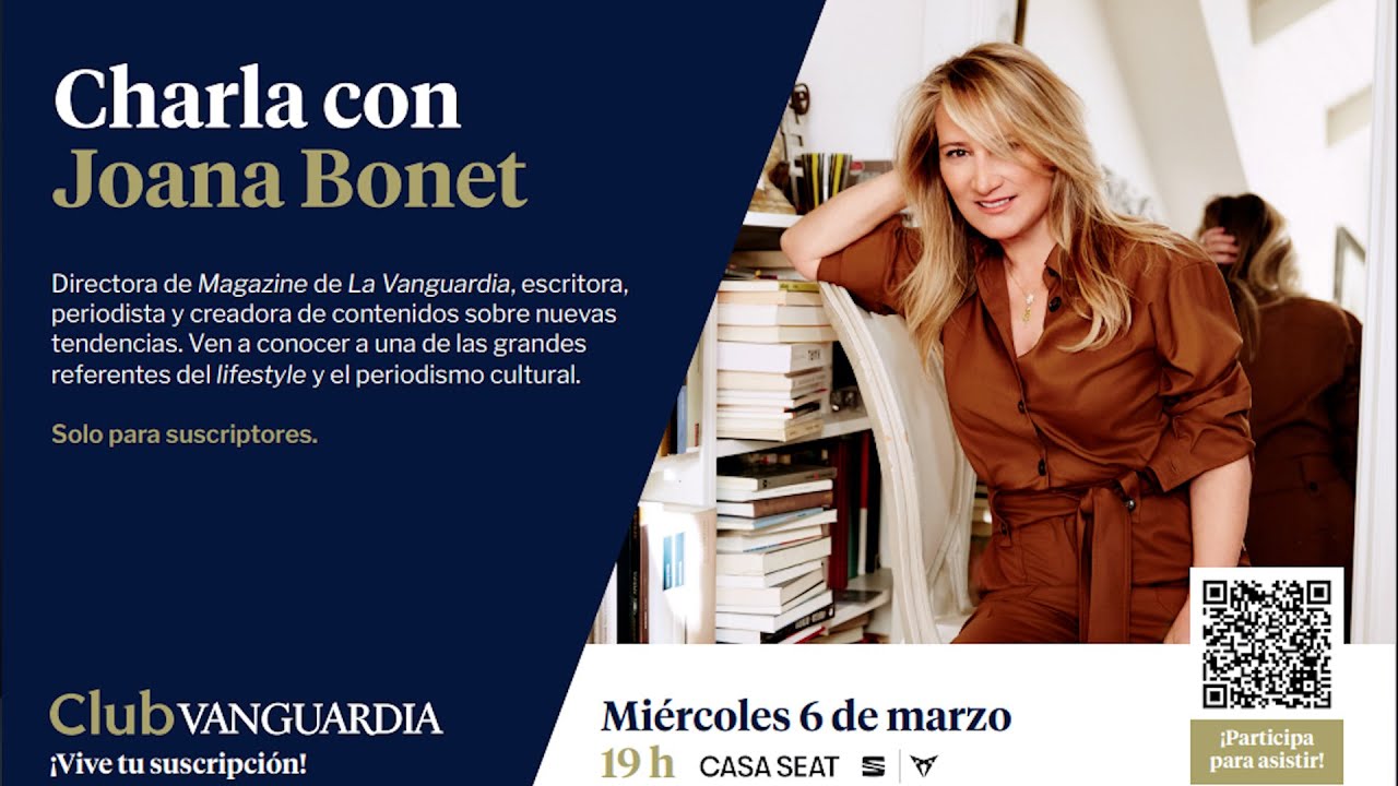 Charla con Joana Bonet