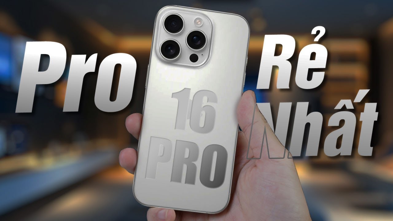 iPhone Pro RẺ NHẤT không phải ĐÁNH ĐỔI - iPhone 16 Pro vẫn ĐÁNG MUA?!