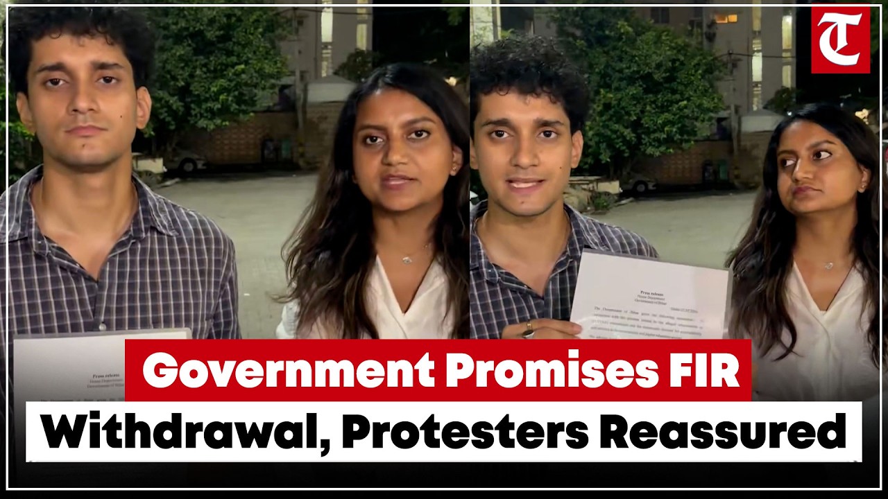 Government promises FIR withdrawals and protection for protesters, bringing fresh hope for justice