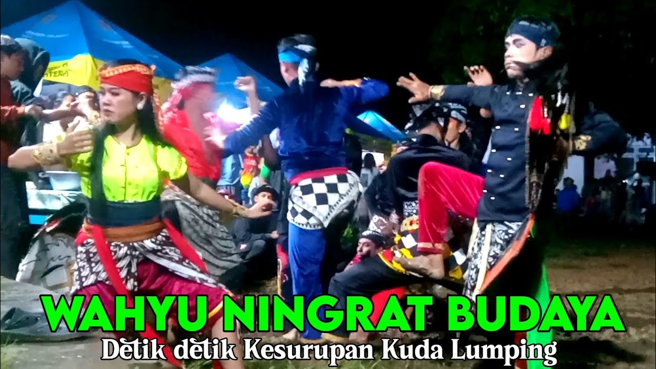 Ngeri.!!Detik detik Kesurupan Kuda Lumping Ebeg Wahyu Ningrat Budaya Live Rest Area Mergosari