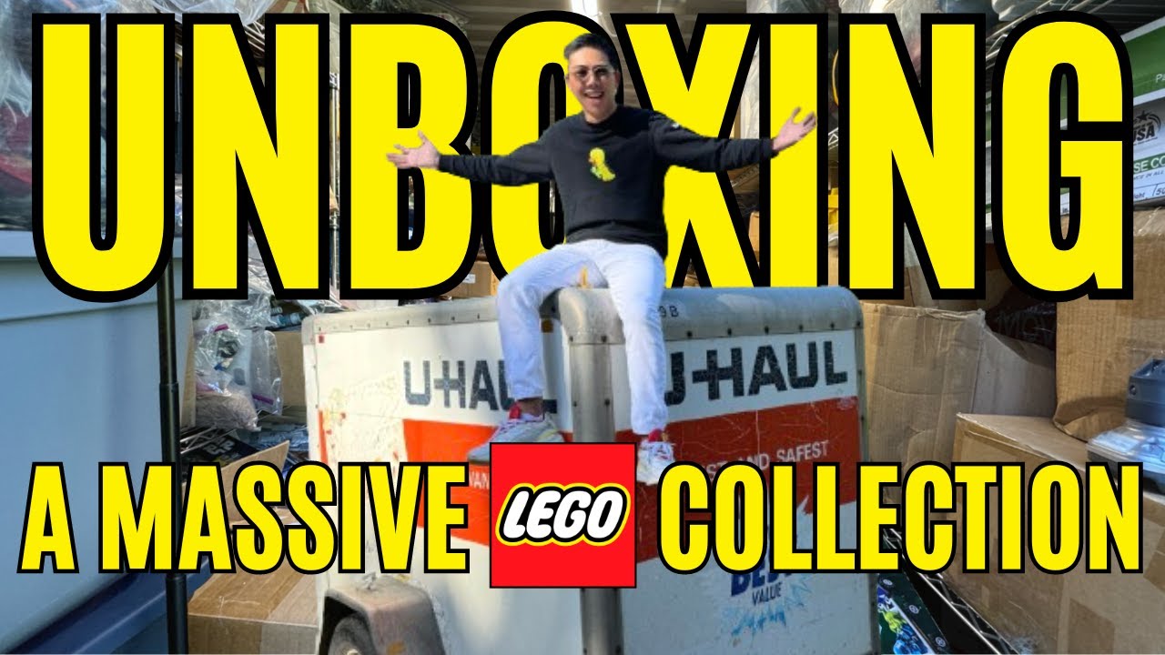 Unboxing a MASSIVE LEGO Collection!
