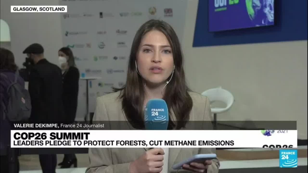 COP26 summit: World leaders commit to 30% methane cut &bull; FRANCE 24 English
