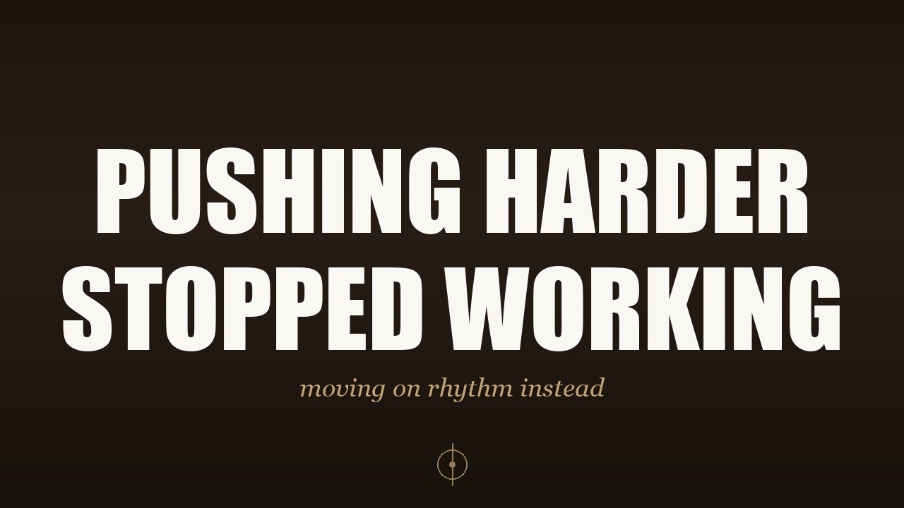 Volume XXXVIII – Held by the Rhythm