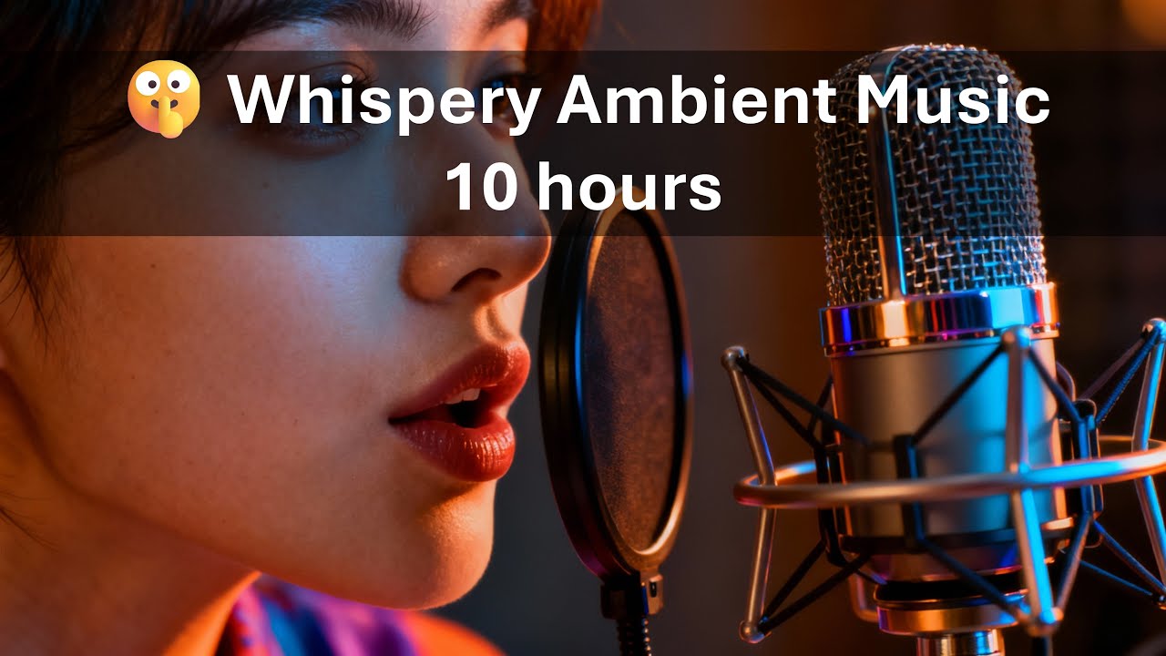 No Ads | 🤫 Whispery Ambient Music | 10 hours | 21.1
