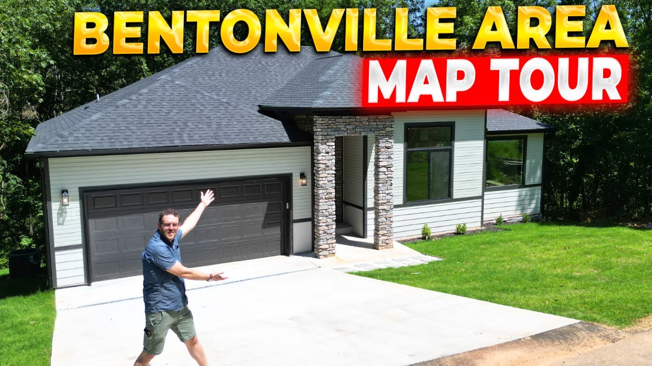 All Over the Map in BENTONVILLE ARKANSAS and Why It Matters if You’re Moving Here!